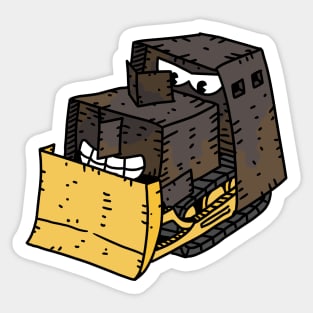 cute killdozer Sticker